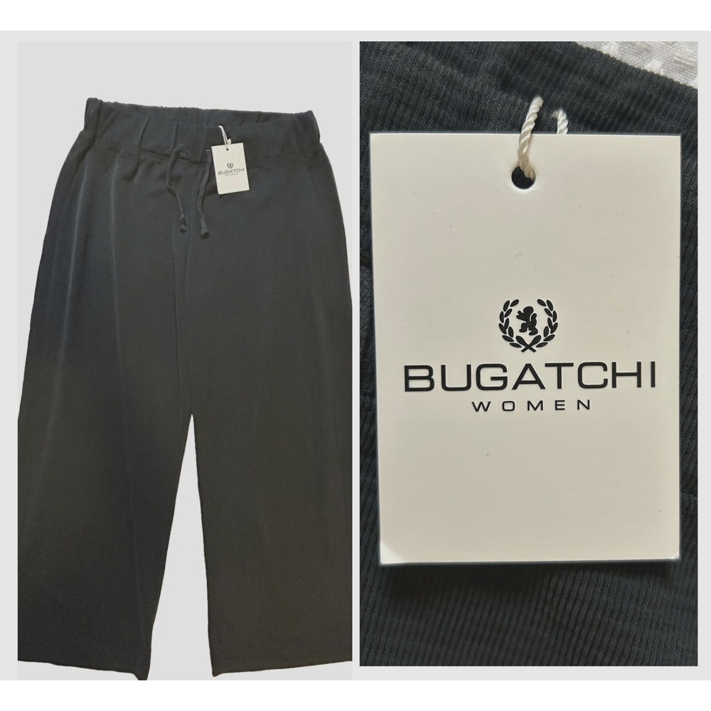 BUGATCHI- NEW - Women's XL - Cropped Pants - Gray - Yoga - Lounge - Casual